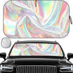 Car Windshield Sun Shade, Folding Car Shades for Front Windows UV Rays Sun Cover Shade, Keeps Your Vehicle Cool