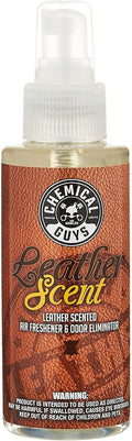 AIR_102_04 Leather Scent Premium Air Freshener and Odor Eliminator, Long-Lasting, Just Like New Scent for Cars, Trucks, SUVs, RVs & More, 4 fl oz