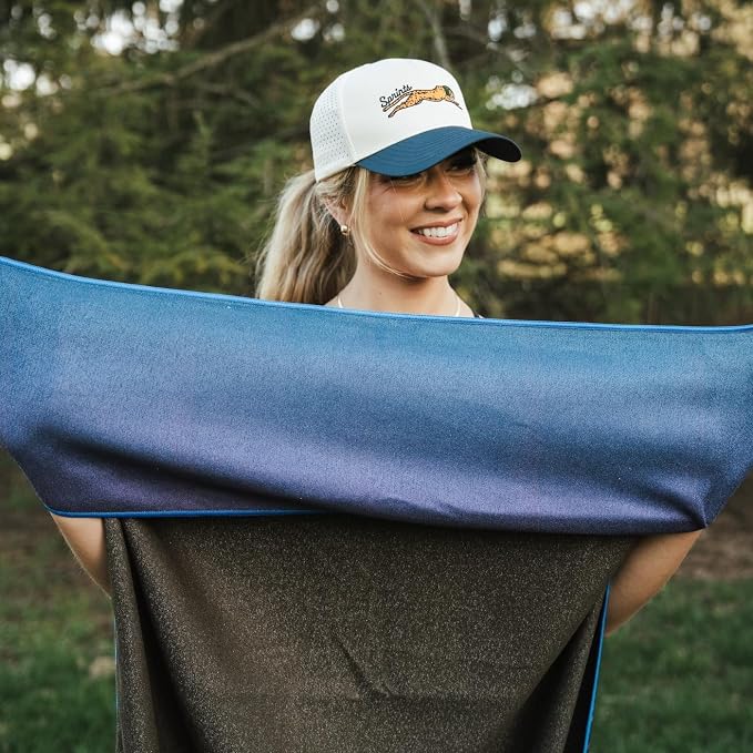 Athletic Running Towel, Full-Sized, Car Seat Cover - Performance Microfiber (Tropic Twilight)
