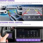 Android 15+8 Core Car Radio for Dodge/Jeep/Chrysler 1990-2000 | Carplay&Android Auto&Mirror Link, GPS Navigation,Bluetooth&Voice Control,Back-up Camera, SWC, FM Radio,DSP Setting, 5G WIFI