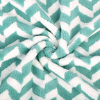 Microfiber Bath Towels, 2 Pack 30" x 60", Oversized Large Bath Towel, Soft, Super Absorbent, Fast Drying, Multipurpose for Sauna, Shower, Gym, Pool, Hair Wrap, Sport, Fitness, Yoga, Chevron Green