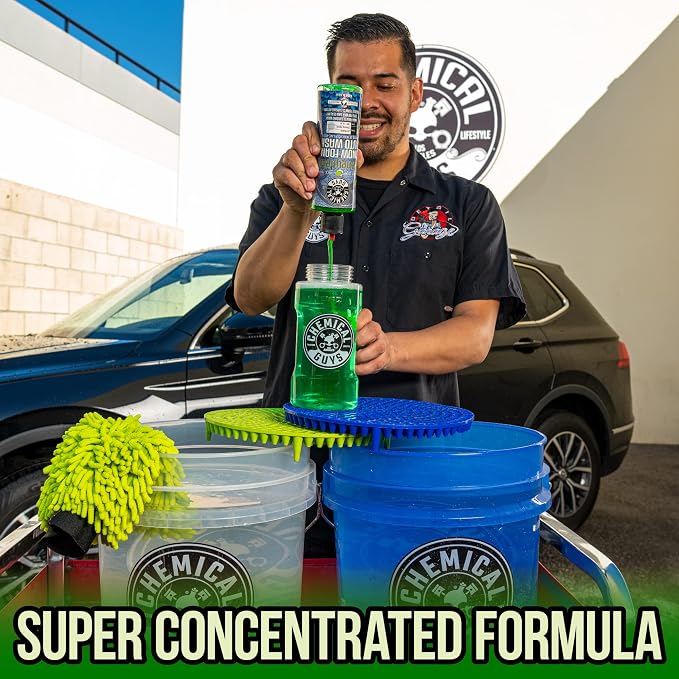 CWS_110_16 Honeydew Snow Foam Car Wash Soap (Works with Foam Cannons, Foam Guns or Bucket Washes) Safe for Cars, Trucks, Motorcycles, RVs & More, 16 fl oz, Honeydew Scent