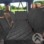 Dog Car Seat Cover XL, Heavy Duty Dog Seat Cover for Back Seat, 100% Waterproof Nonslip Hammock for Car with Side Flap, Scratch Proof Pet Back Seat Covers