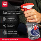 Griot's Garage Interior Cleaner Spray for Car Seats, Carpet, Upholstery Fabric, Floor Mat, Vinyl, Dashboard, Ideal for Truck, SUV, RV, Boat, and More, 10956, 22 Fl Oz