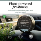 Car Air Freshener & Auto Odor Eliminator Pods Trio | New Car Scent | Plant Powered by 100% Australian Tea Tree Oil | Long Lasting and No harsh chemicals | Made in USA | 3 Pack of 2oz Pods