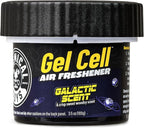 Galactic Scent Gel Can Air Freshener, Adjustable Car Air Freshener Gel With Touchless Vent Control For Cup Holder, Under Seat, Office And Home Use - 3 Pack