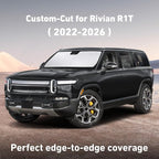 Windshield Sunshade Compatible for Rivian R1T 2022-2024 2025 2026, Sun Visor for Front Windshield & Window Sun Shade Cover, UV Heat Blocker & Protector, Car Accessories