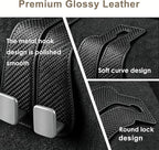 Universial Hooks for Car Seat Headrest, 2Packs Headrest Hooks for Car, Organizer for Purses and Bags, Vehicle Seat Storage Hooks, Essential for Car Travel, Space-Saving, Durable Leather