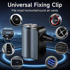 Car Air Freshener Diffuser,Smart Car Aroma Diffuser Air Freshener Spray Automatic with 10PCS Cologne Aromatherapy Oil (Grey)