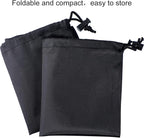 Side View Mirror Cover Auto Rearview Protection Cover Snow Ice Mirror Exterior Rear Accessories Universal Size for Cars, Black(2 Pieces)