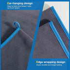 71"X 24" Extra Large Microfiber Towel for Car,Ultra Absorbent Car Washing Cloth,Designed Specifically for Fast Drying Cars,No Shedding,No Streaks, Scratches or Water Spots (Grey)