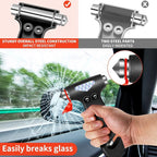 Gadgets Inside the Car Emergency Kit, Seat Belt Cutter and Window Breaker, Roadside Emergency Car Kit, Car Supplies for Women in Emergencies, Tool to Break Car Window and Cut Seat Belt, Black