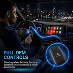 AI Box Lite Air – Wireless Adapter for Factory CarPlay – Stream Personal Media & Online Apps via Phone Hotspot – Fast Plug & Play Performance – Works with Authorized Accounts