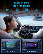 [4Core+64GB] Car Radio for Jeep Compass Patriot 2010-2016: 10'' 1280x800 IPS HD Touchscreen Head Unit Stereo with Wireless Carplay Android Auto 5GWiFi Bluetooth5.0 GPS FM SWC 1080 Backup Camera