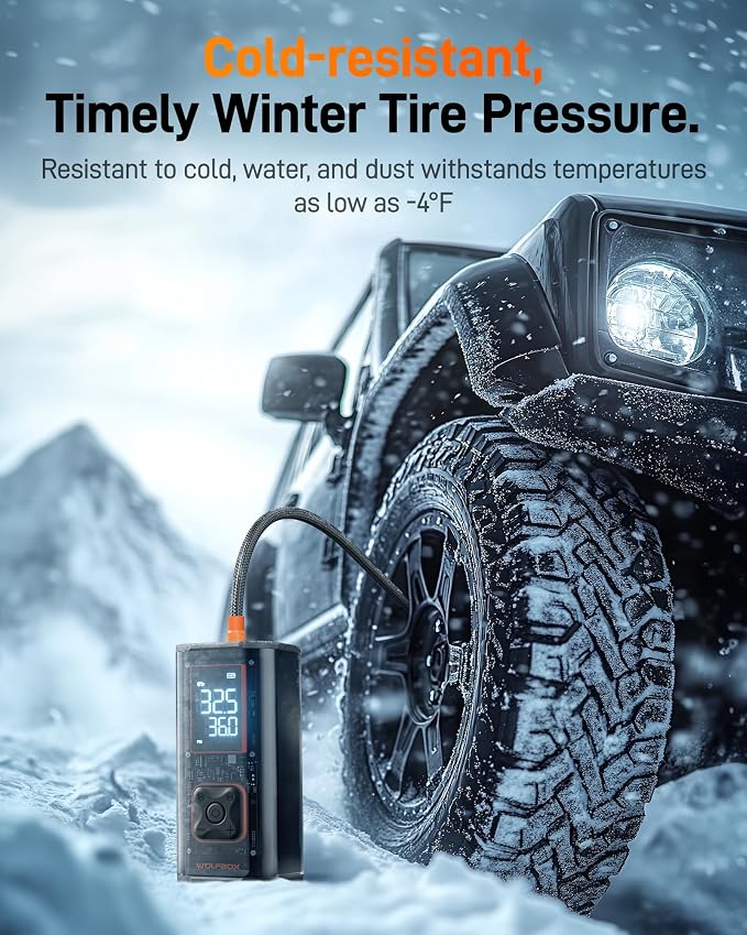 150PSI Heavy Duty Tire Inflator Portable Air Compressor,Double- cylinder 45LPM Fast Air Pump for Car Tires,3.5'' LED Display,20'' Hose,Air Compressor for Car,Pickup Truck,Bike