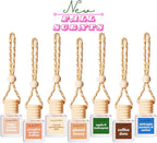 COOLGIRLCANDLES Roasted Marshmallow Fluff Car Hanging Fragrance Oil Air Freshener for Essential Oils, Long Lasting Car Diffuser Bottle