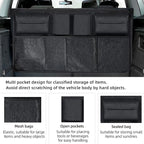 Car Trunk Organizer, Large Capacity Backseat Hanging 8 Piece Large Capacity Organizer Avoid Cluttered Stacking Car Accessories, Universal for SUV, Truck, RV