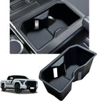 Cup Holder Insert for Toyota Tundra Accessories 2022 2023 2024 2025 2026 (SR/SR5/Limited/TRD Pro Only) Center Console Cup Holder TPE Drink Bottle Holder Organizer Cupholder Protector