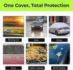 Hail Protector Car Cover for Genesis G70 (2018-2026),Hail Car Cover Thickened Anti-Hail Half Protection,Waterproof All Weather,Sun-Resistant Scratchproof ze42