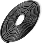 19.7Ft(6M) Car Door Edge Guards Black, U-Shape Molding Trim Rubber Edge Strip Seal Protector,Easy to Cut No Need Adhesive Fit for Most Vehicles
