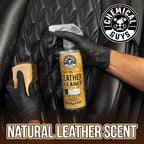 Leather Cleaner and Conditioner Kit - 2 Bottles (4 oz Each), Car Cleaner and Conditioner, Safely Cleans & Conditions Leather Car Interiors, Furniture, Shoes, Boots, Bags, Apparel & More