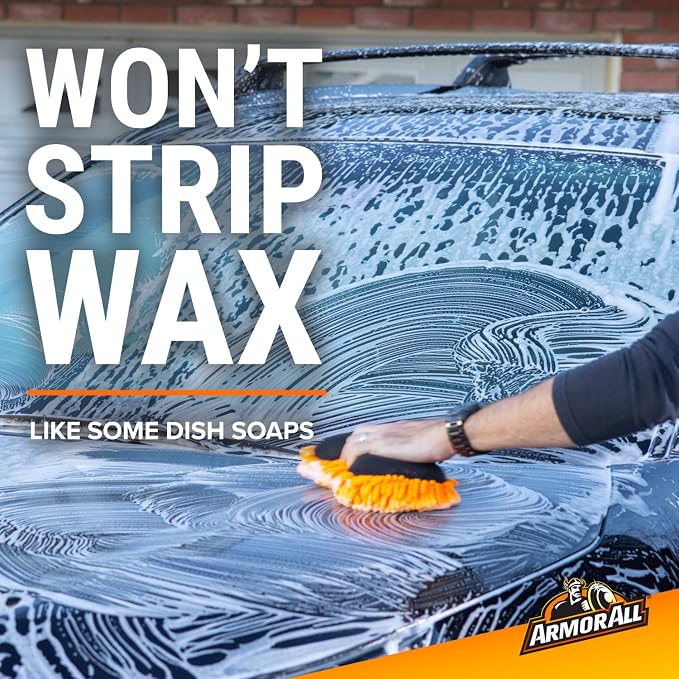 All-Purpose Car Wash, 1 Gal Bottle, Car Wash Soap Easily Lifts Away Dirt and Road Grime