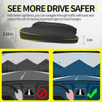 Car Seat Cushion - Comfort Memory Foam Seat Cushion for Car Seat Driver, Tailbone (Coccyx) Pain Relief, Car Seat Cushions for Driving (Black)