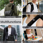 Soft Auto Seat Belt Cover Seatbelt Shoulder Pad Cushions 2 PCS for a More Comfortable Driving Universal Fit for All Cars and Backpack Black Cat