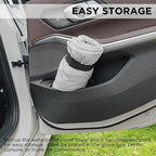 Waterproof Seat Cover Towel, 2PCS Premium Sweat Carseat Protector, Perfect for Universal Anti-Slip Car Truck SUV Seat, Great for Surfing Yoga Gym Workout, Gray
