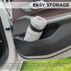 Waterproof Seat Cover Towel, Premium Sweat Carseat Protector, Perfect for Universal Anti-Slip Car Truck SUV Seat, Great for Surfing Yoga Gym Workout, Gray