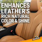 Interior Cleaner Wipes | For Leather | 20 Count | Pack of 2 | For Vehicles