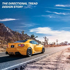 G-Force Comp-2 A/S Plus All-Season Radial Car Tire for Ultra-High Performance, 275/35ZR19/XL 100W