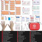 Mini Car First Aid Kit — 150-Piece Waterproof Emergency Case