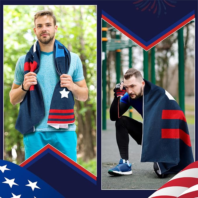 2 Pack Car Seat Towel Covers Athletic Running Towel Performance Microfiber Post Workout Sweat Washable Cover Non Slip for Seat Outdoor Sport (USA)