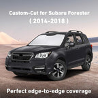 Windshield Sunshade Compatible for Subaru Forester 2014-2016 2017 2018, Sun Visor for Front Windshield & Window Sun Shade Cover, UV Heat Blocker & Protector, Car Accessories