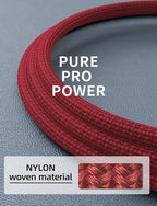 USB C to C Cable 10FT, 2Pack USB C Charger Cable, Long Type C Fast Charging Cable Nylon Braided USBC Charger Cord Compatible with iPhone 17/16/15/Pro/Plus/Pro Max/Samsung Galaxy S23/LG and More-Red