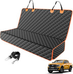 Truck Back Seat Cover for Dogs, Waterproof Pet Seat Covers for Trucks, Dog Cover for Truck Back Seat, Nonslip Pet Bench Seat Cover for Ford F150 F250 F350/Chevrolet Silverado/GMC/Ram