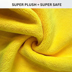 Car Detailing Microfiber Towels - 600 GSM Thick Plush Auto Towels | Super Soft Dual-Sided for Cleaning, Washing, Buffing | Tagless, Scratch-Free, Lint Free Cloth (16"x16") (3)