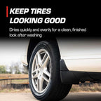 Tire Shine - Tire Shine & Exterior Dressing - High-Performance Car Care, Spray On for Shine that Protects - Fast Drying Formula for Tires, Trim, and Undercarriage - 16 oz.