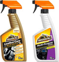 Car Leather Cleaner Spray, 16 Oz + Multi Purpose Cleaner, Car Cleaner Spray for All Auto Surfaces 16 Fl Oz