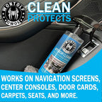 Complete Car Wash Cleaning Kit, Car Interior Detailing Kit with Car Wash Soap, Interior Detailing Cleaner, Wheel Cleaner, Wheel Brush, Dying Towel, for Cars Trucks RVs SUVs