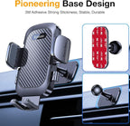 Phone Holders for Your Car Phone Holder Mount【Super Suction】 Cell Phone Holder for Car Accessories for Women Men【360° Adjustable】 Suction Phone Mount for Car, Window, Bathroom