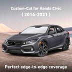 Windshield Sunshade Compatible for Honda Civic 2016-2019 2020 2021, Sun Visor for Front Windshield & Window Sun Shade Cover, UV Heat Blocker & Protector, Car Accessories