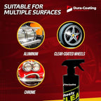 Wheely Clean - Professional Wheel Cleaner Spray - Ready-to-Use Tire Cleaner and Rim Cleaner - Suitable for Aluminum, Chrome, or Clear-Coated Wheels - Removes Brake Dust - 16 oz