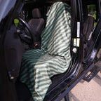 Athletic Running Towel, Full-Sized, Car Seat Cover - Performance Microfiber (Velocity Blitz Green)
