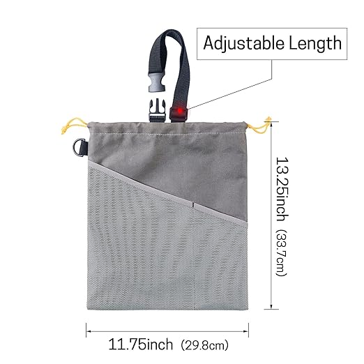 2PCS Hanging Car Garbage Can - Waterproof Leakproof Trash Bag | Car Trash Can with Durable Leakproof Lining, Keeps Vehicle Clean and Neat
