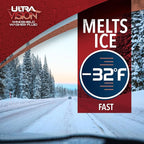De-Icer Windshield Washer Fluid - Advanced Formula for Winter Driving - Clear Vision in Weather Conditions -32F - 1 DeIcer Gallon