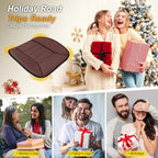 3-Piece Car Seat Cushion Set, 1.2inch Memory Foam Comfort, 2 Front Automotive Seat Cushions + Rear Bench Cushion, Non-Slip Bottom, Fits Sedan SUV Truck Van, Car & Office Chair, Brown