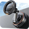 for MagSafe Car Mount[3600gf Strong Magnet & 89+LBS Suction Base]Vacuum Magnetic Phone Holders for Your Car, 360° Adjustable Dashboard & Windshield Mount with Dash Accents for All Smartphones