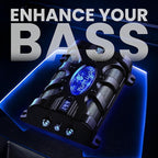 PC10F Car Capacitor - 10 Farad, Energy Storage, Enhance Bass from Stereo, Warning Tones, LED Voltage Meter